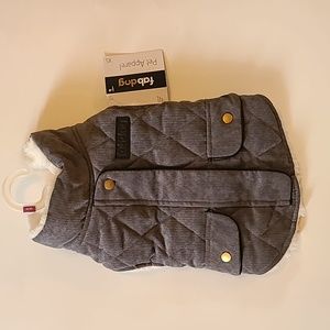 Pet apparel dogs quilted vest